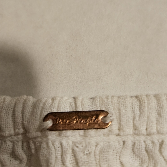 Free People Chloe Puff Smocked Top, M - Picture 6 of 13